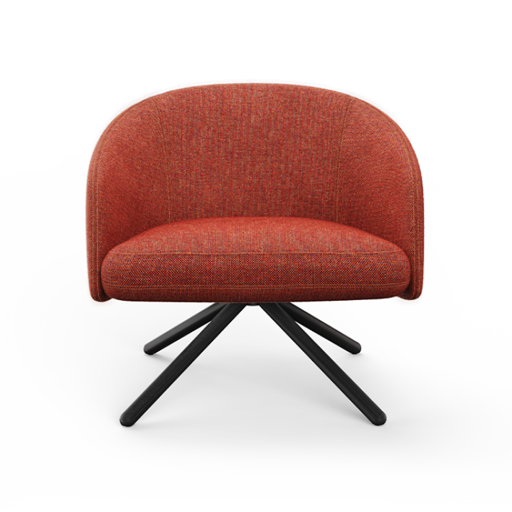 Bonny Metal Swivel Lounge Chair