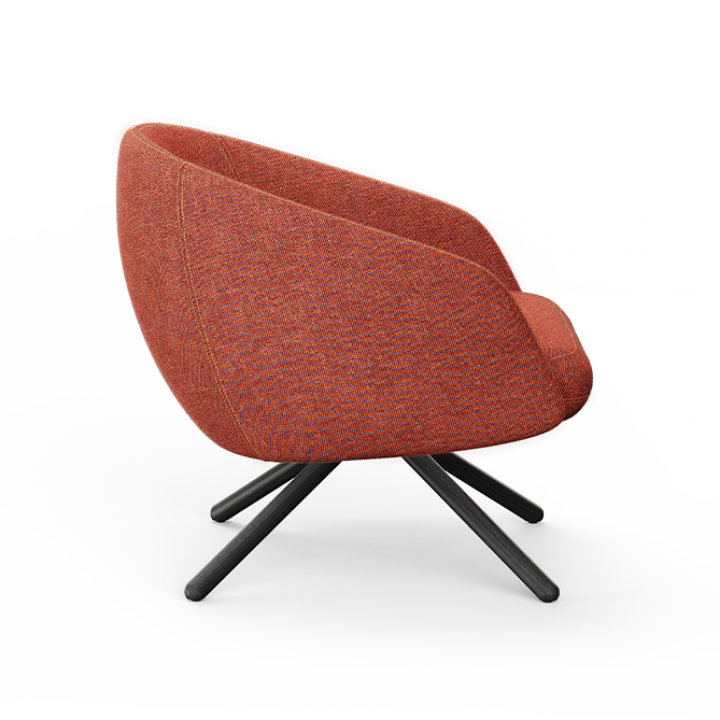 Bonny Metal Swivel Lounge Chair