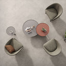 Bonny Wood Swivel Lounge Chair