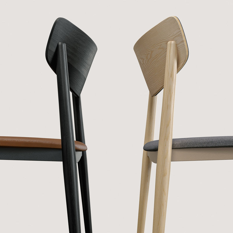 Dante Stacking Chair Upholstered