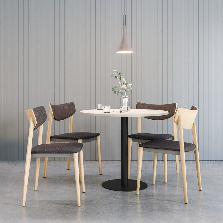 Dante Stacking Chair Upholstered
