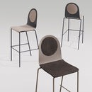 Dot Plywood Barstool