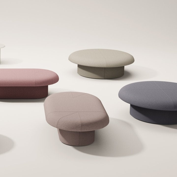 Drage Circular Pouf