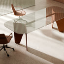 Fil Table | Rectangular Glass Top