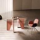 Fil Table | Round Glass Top