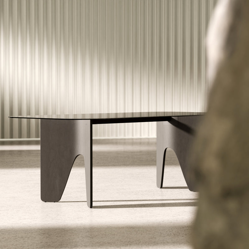 Fil Table | Rectangular Wood Top
