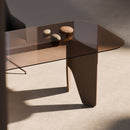 Fil Table | Rectangular Glass Top