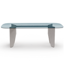 Fil Table | Rectangular Glass Top