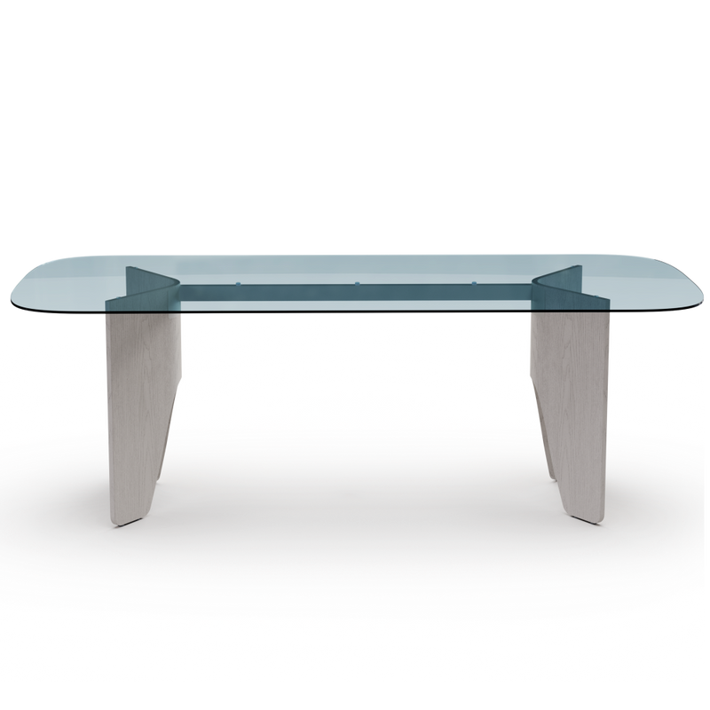 Fil Table | Rectangular Glass Top