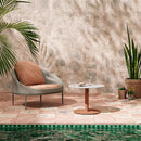 Globe Outdoor Low Tables | Round Top