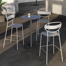 Globe Bar Table | Square Base