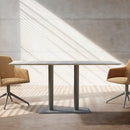 Globe Table | Ellipse Top | Elliptical Base