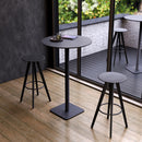 Globe Bar Table | Square Base