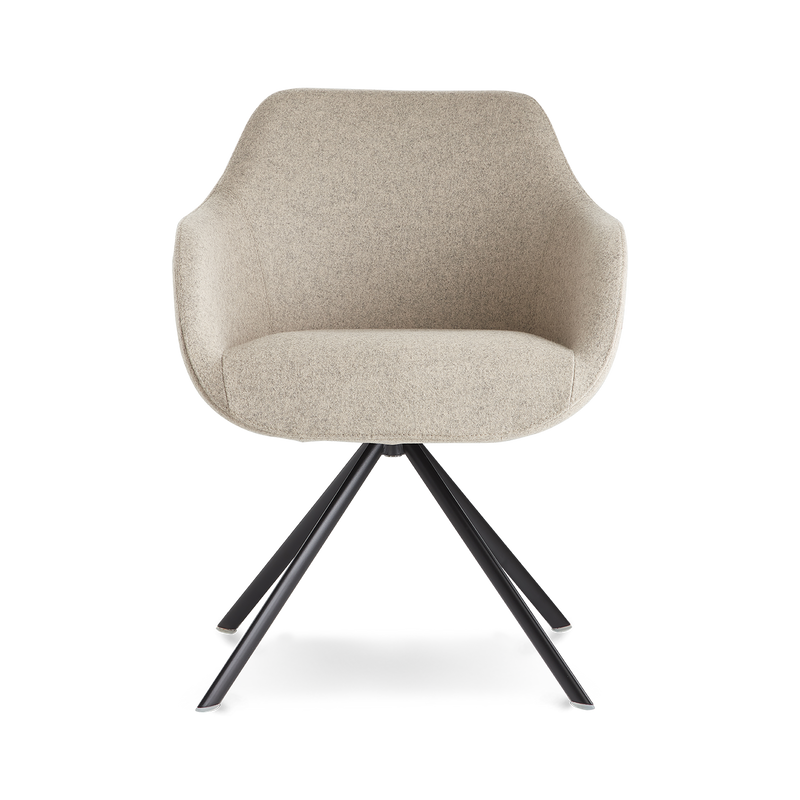 Lamy Metal Swivel Chair