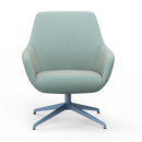 Lamy Swivel Metal Lounge Chair