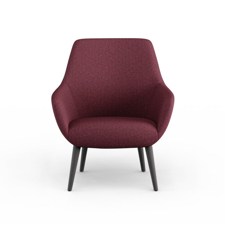 Lamy Wood Dowel Lounge Chair