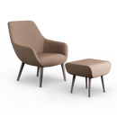 Lamy Wood Dowel Lounge Chair