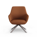 Lamy Swivel Wood Lounge Chair