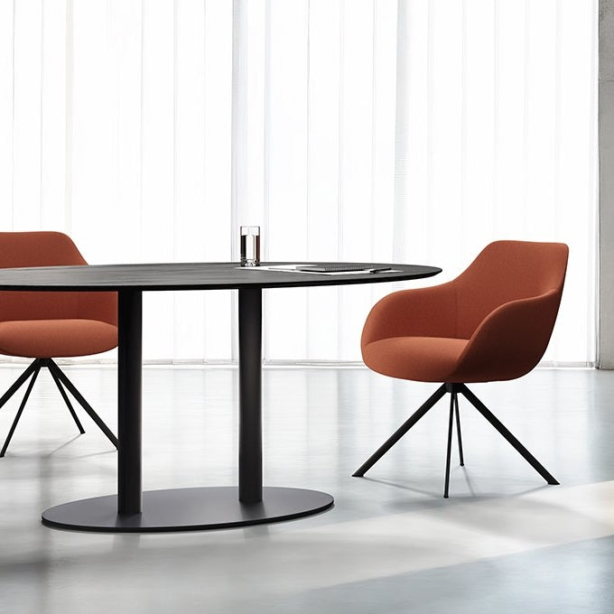 Lamy Metal Swivel Chair