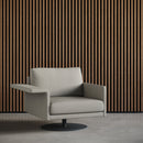 Mabel Comfort Armchair - Round Base