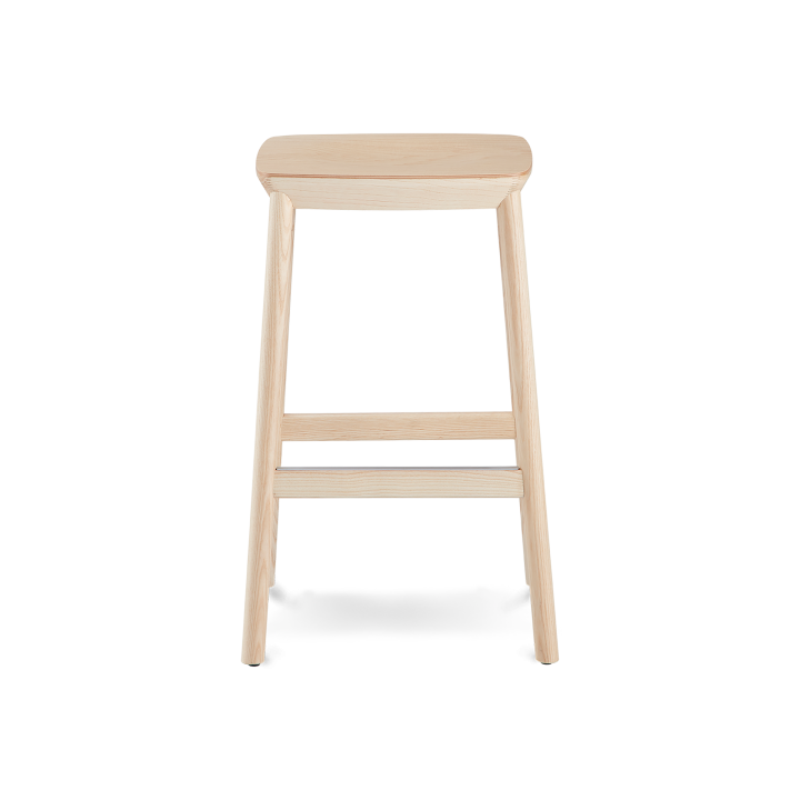Mika Barstools Without Backrest - Upholstered Seat