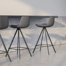 Pera Ellipse Swivel Barstool