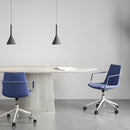 Pera Ellipse Swivel Armchair