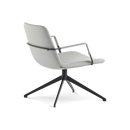 Pera Metal Swivel Lounge Chair