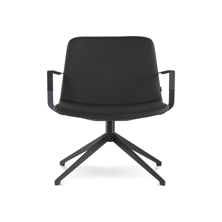 Pera Metal Swivel Lounge Chair