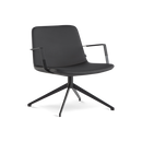 Pera Metal Swivel Lounge Chair