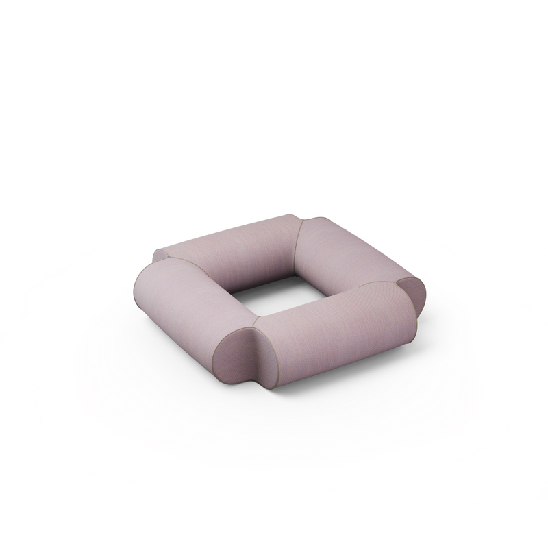 Pod Quad - Square Fully Upholstered Bench
