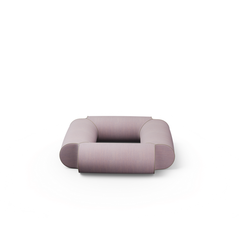 Pod Quad - Square Fully Upholstered Bench