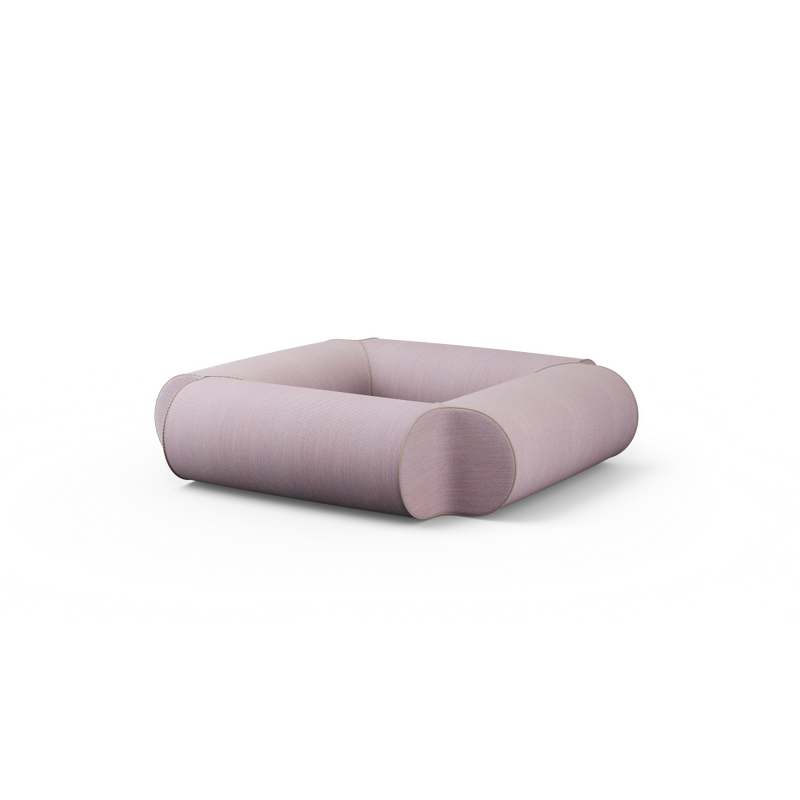Pod Quad - Square Fully Upholstered Bench