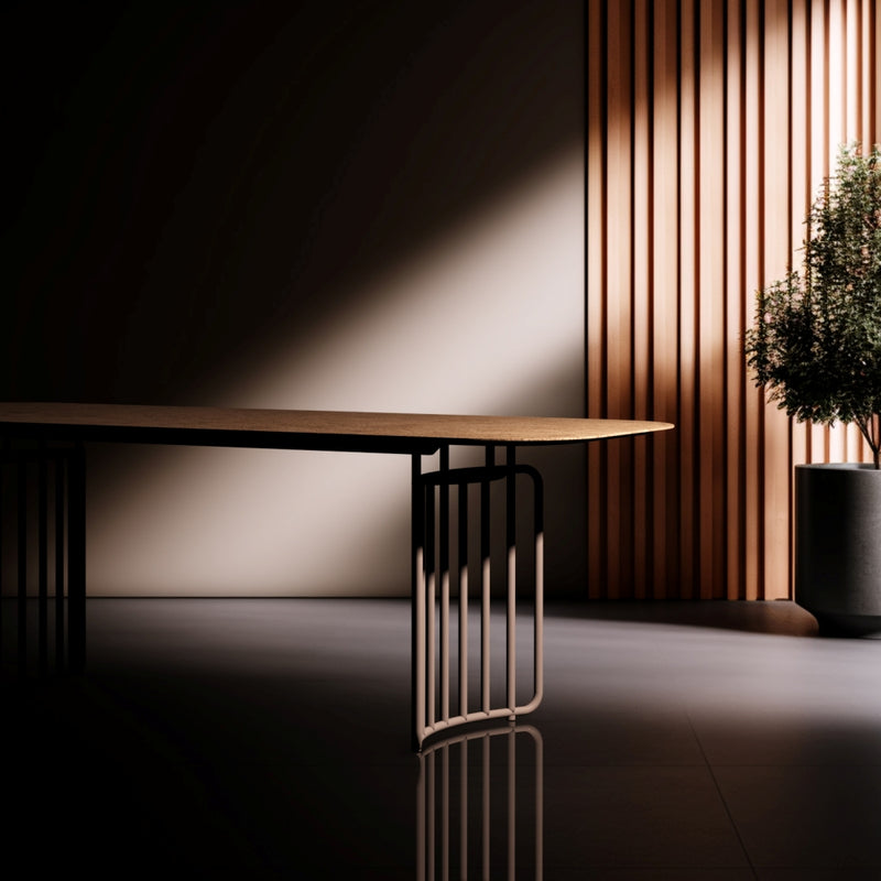 Radius Elliptical Table