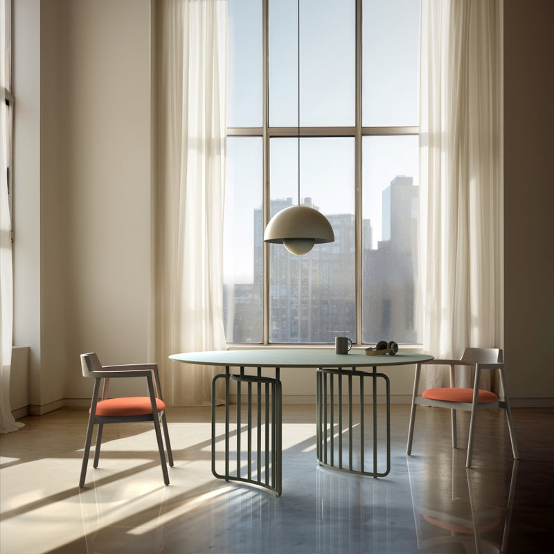 Radius Elliptical Table