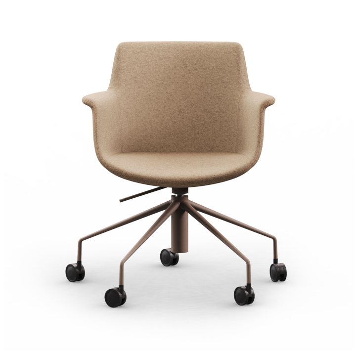 Rego 5 Prong Spider Office Chair w/ Castors