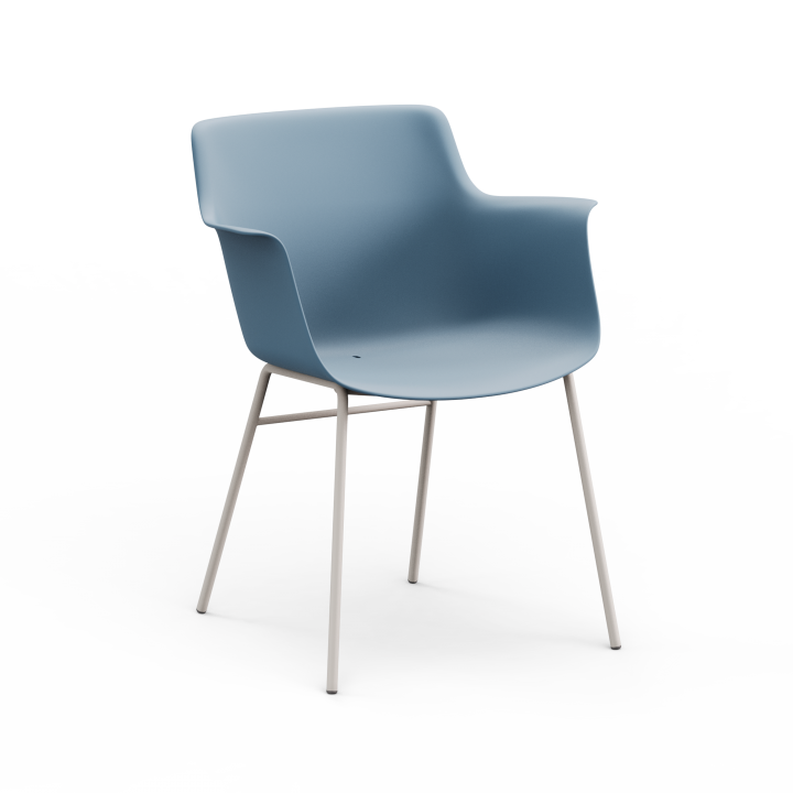 Rego Play 4-Leg Upholstered Outdoor Chair