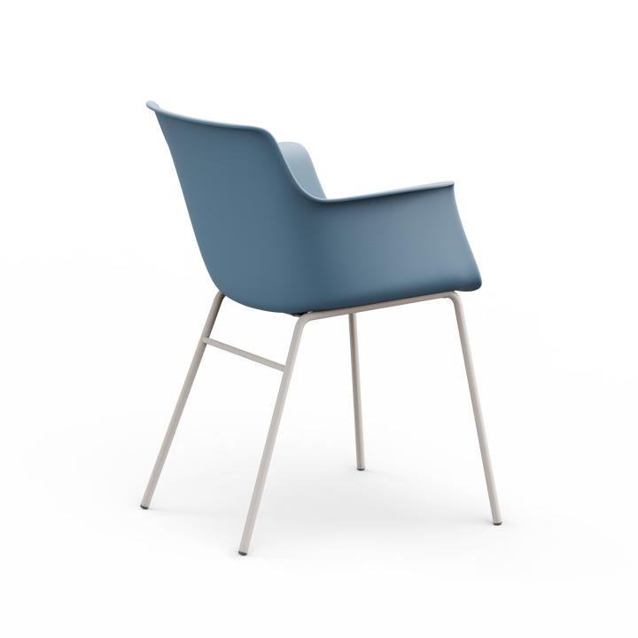 Rego Play 4-Leg Upholstered Outdoor Chair