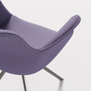 Rego Play Ellipse Swivel Upholstered Chair