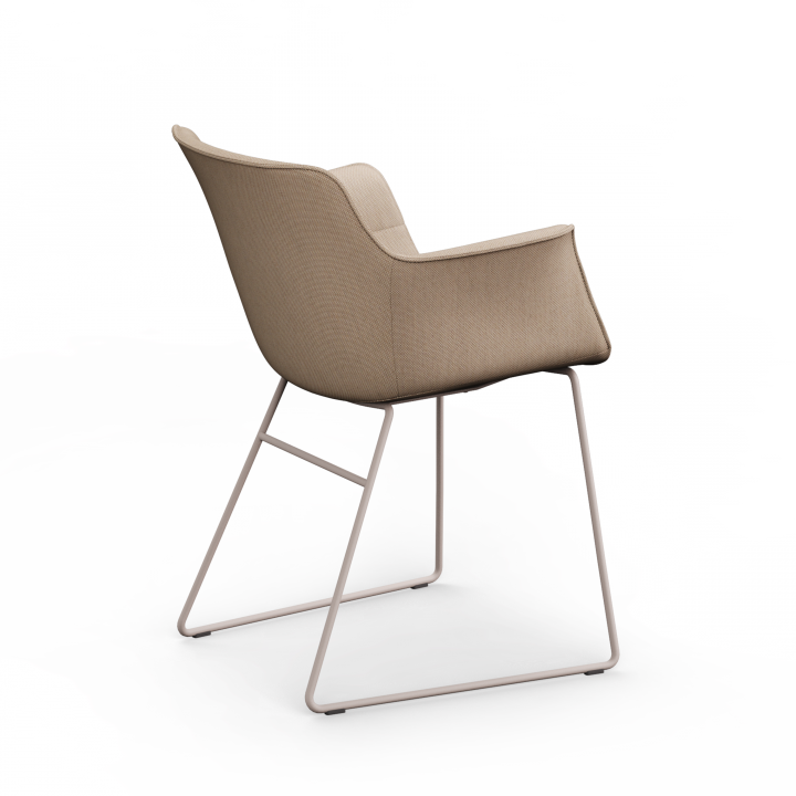 Rego Play Sled Base Upholstered Chair