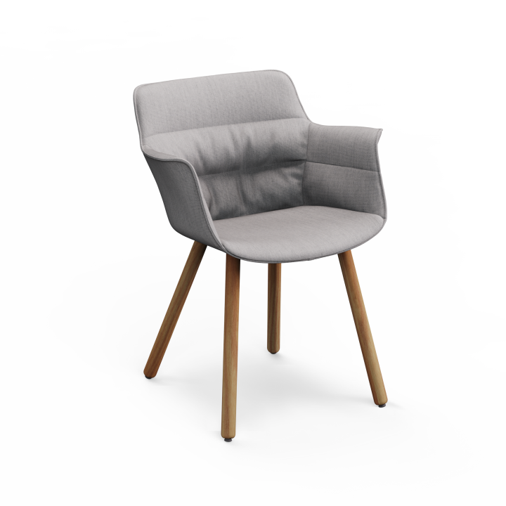 Rego Play Dowel Wood Base Chair