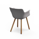 Rego Play Dowel Wood Base Outdoor Chair
