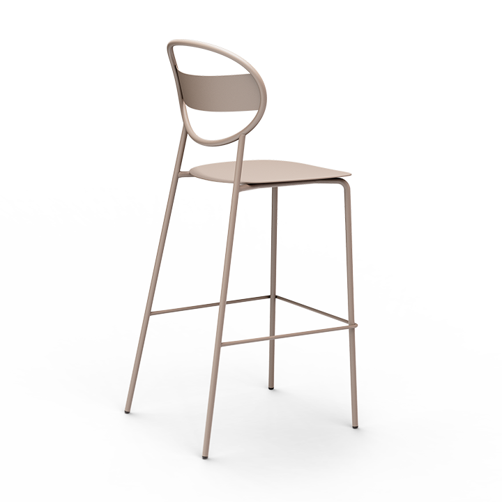 Sole Barstool Upholstered