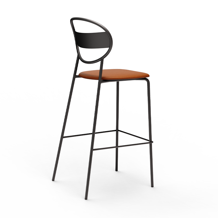 Sole Barstool Upholstered