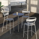 Sole Barstool Upholstered