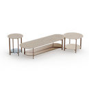 Theo Two Tier Coffee Table | Elliptical