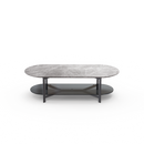 Theo Two Tier Coffee Table | Elliptical