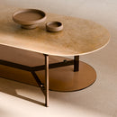 Theo Two Tier Coffee Table | Elliptical