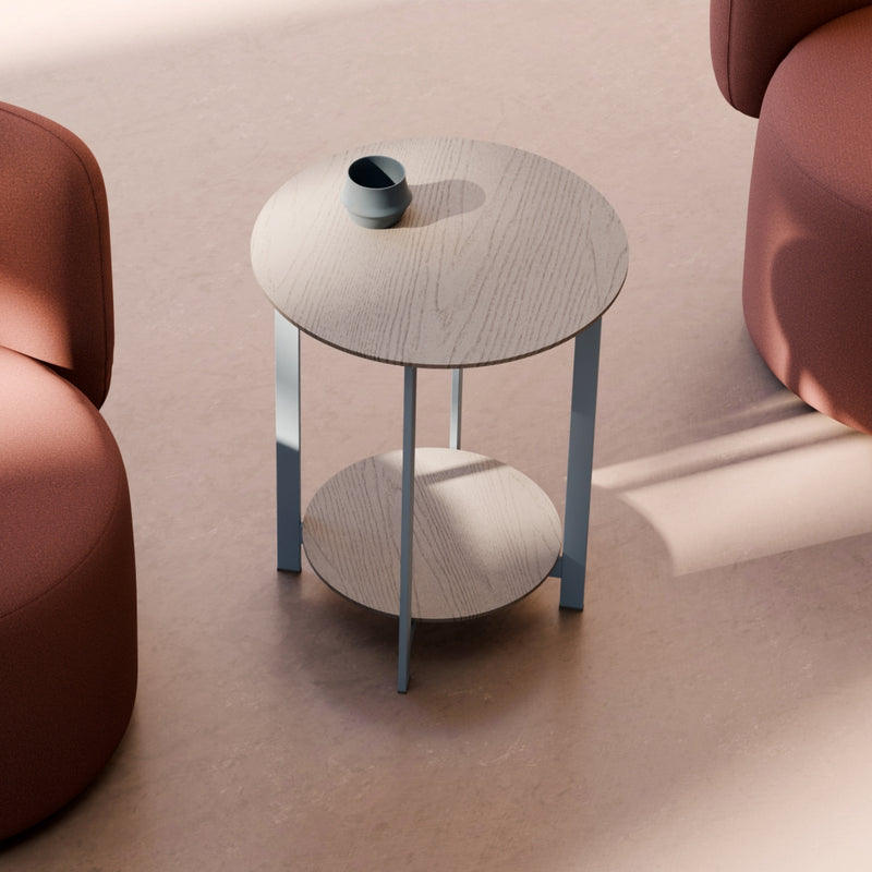 Theo Two Tier Coffee Table | Round