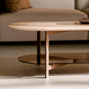 Theo Two Tier Coffee Table | Elliptical